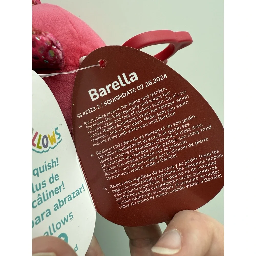 Squishmallows excellent barella